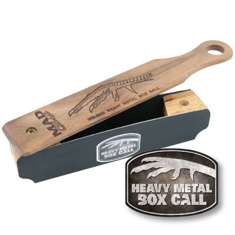 mad heavy metal box call|MAD Heavy Metal Aluminum Box Turkey Call.